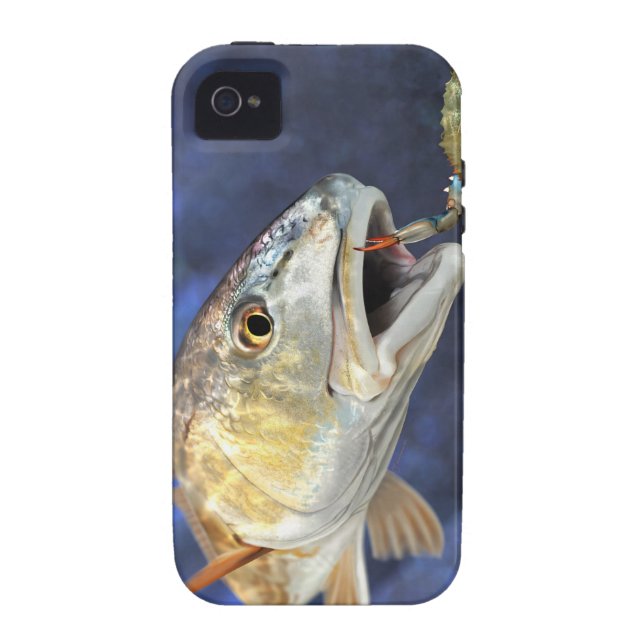 Redfish Strike Case-Mate iPhone Case (Back)