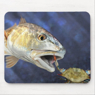 Redfish Strike Mouse Mat