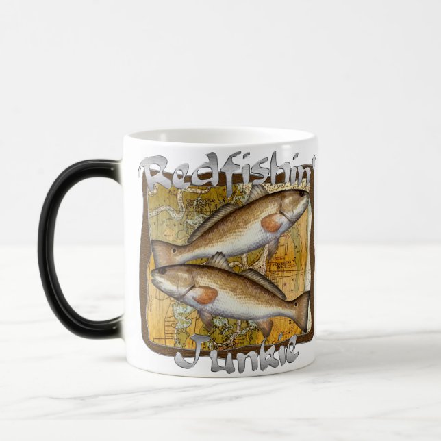 Redfishin' Junkie Mugs (Left)
