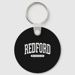 Redford Michigan Vacation College Style Sports Mi  Key Ring