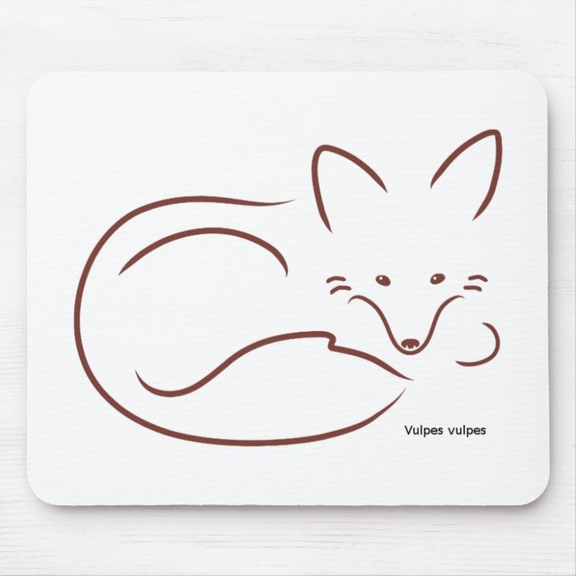 RedFox - Customised Mouse Mat (Front)