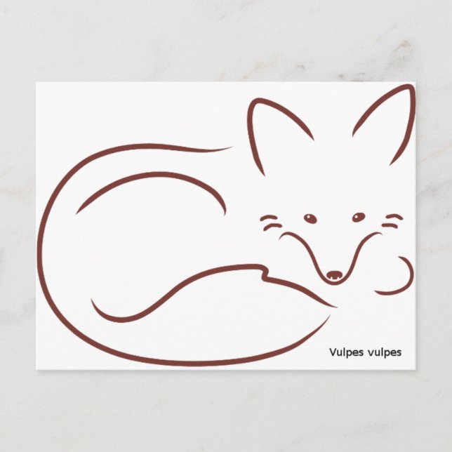 RedFox Postcard (Front)