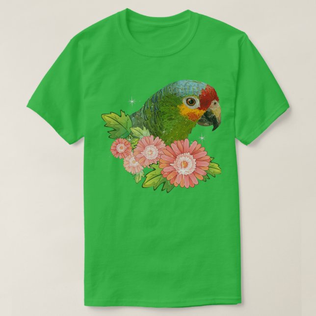 Redfronted Amazon 1 T-Shirt (Design Front)