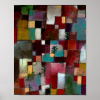 Redgreen and Violet-Yellow Rhythm : Paul Klee 1920