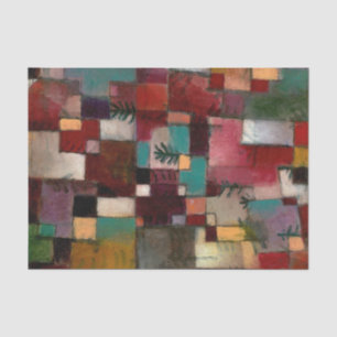 Redgreen and Violet-Yellow Rhythms, Paul Klee Art Tissue Paper