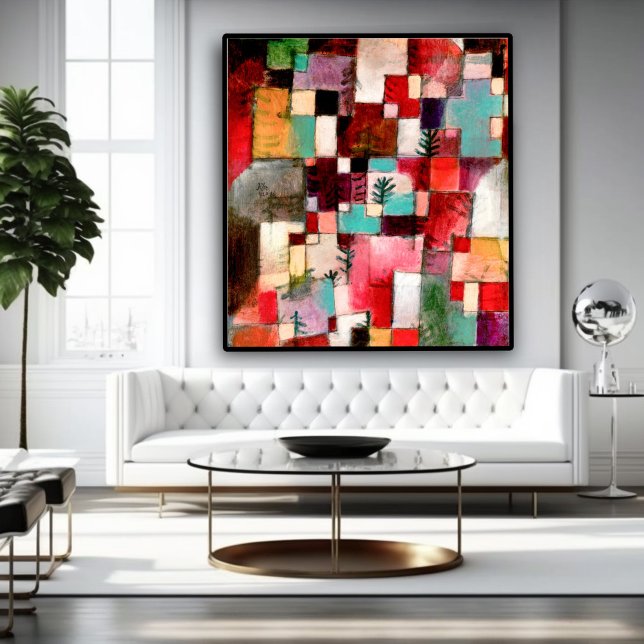 Redgreen and Violet-Yellow Rhythms Poster (Creator Uploaded)