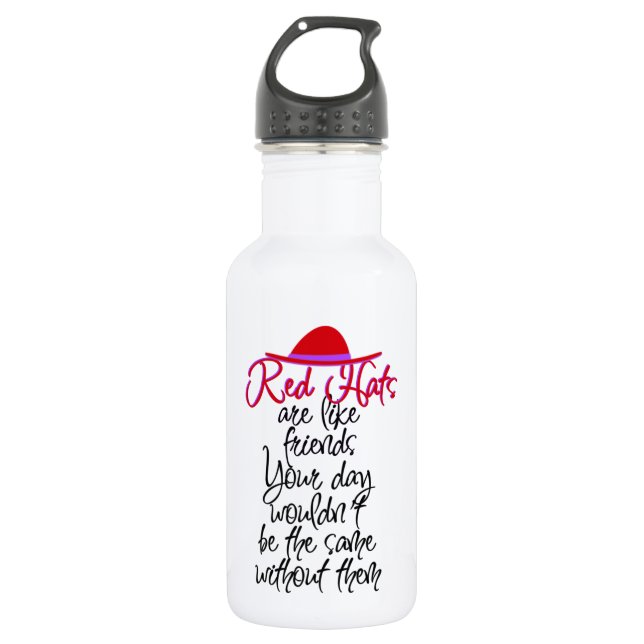 RedHat Bottle-works 32 oz 532 Ml Water Bottle (Front)