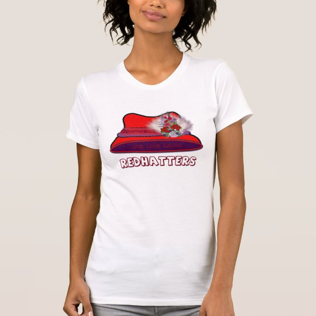 redhatter shirt3 T-Shirt (Front)