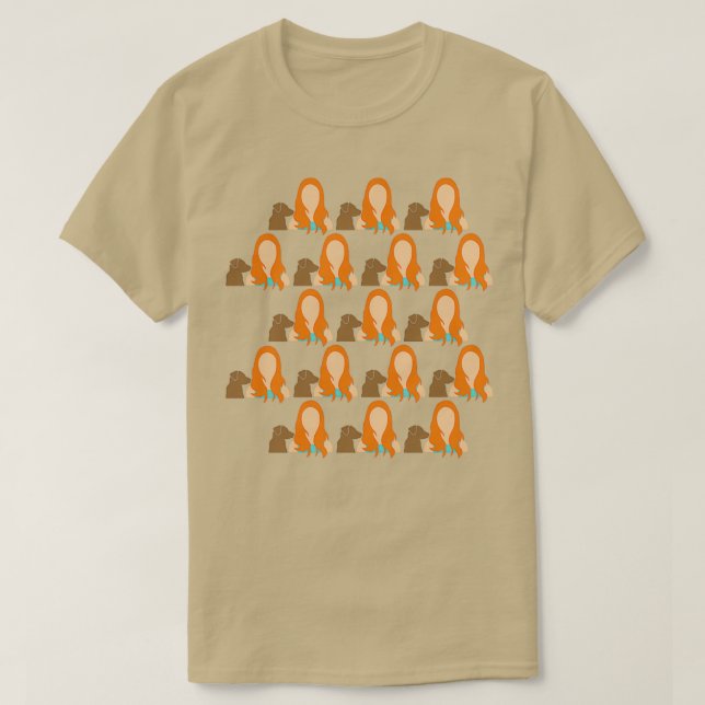 Redhead 2 2 T-Shirt (Design Front)
