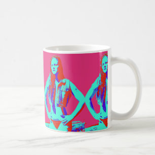 redhead bikini girl coffee mug