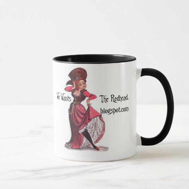 Redhead Blog Mug (Right)
