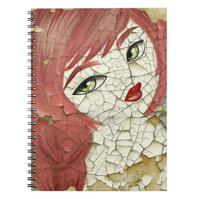 Redhead Doll Notebook (Front)