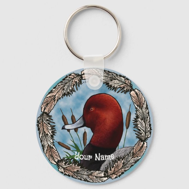 RedHead Duck keychain (Front)
