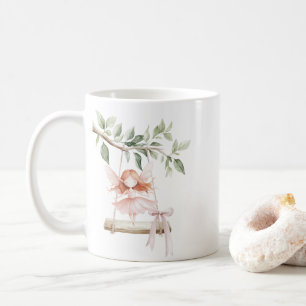 Redhead Fairy Hedgehog Coffee Mug