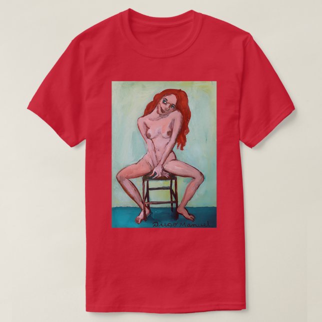 redhead girl 17 T-Shirt (Design Front)