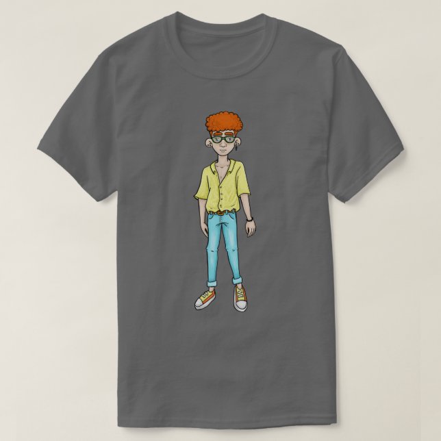 Redhead M T-Shirt (Design Front)