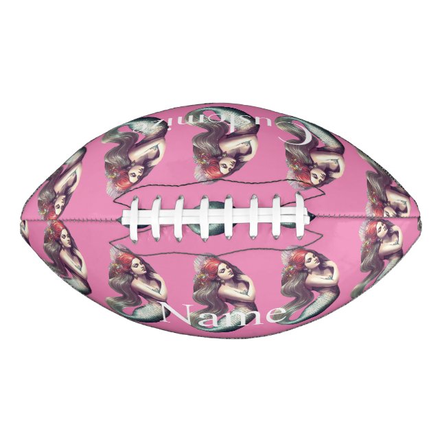 Redhead Mermaid Beauty Thunder_Cove American Football (Front)