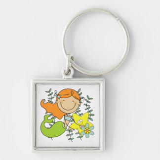 Redhead Mermaid Key Ring
