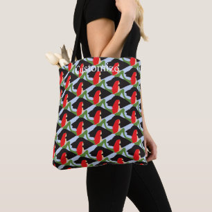 Redhead Mermaid Sitting Thunder_Cove Tote Bag