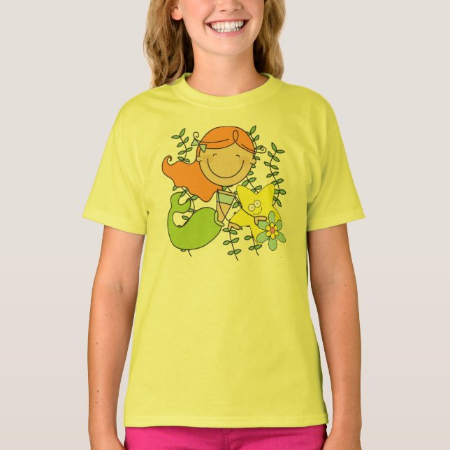 Redhead Mermaid T-Shirt (Front)