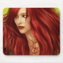 Redhead on Mousepad