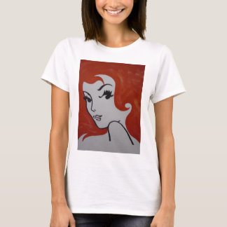 Redhead Paint Pippi Back T-Shirt