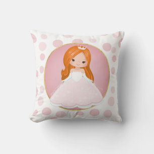Redhead Pink Princess Cushion