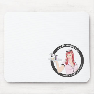 Redhead PopChiX Girl Mousepad