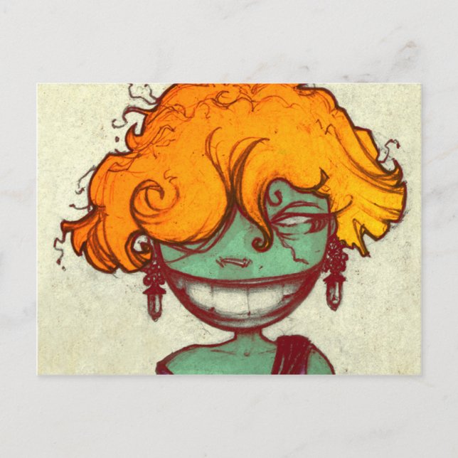 Redhead Postcard (Front)