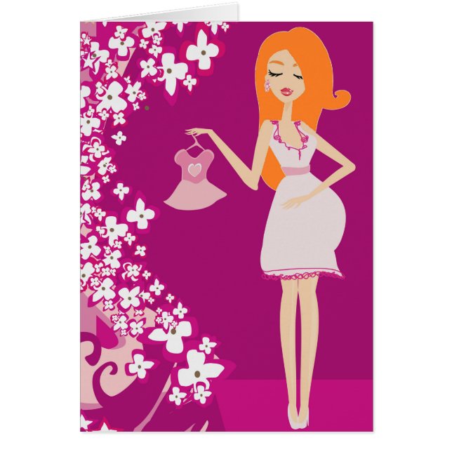 redhead pregnant woman (Front)