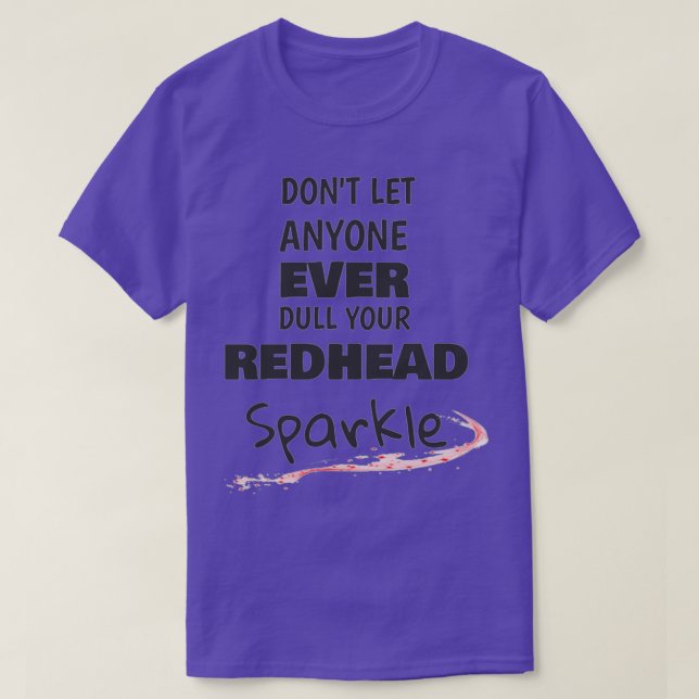 REDHEAD SPARKIE T-Shirt (Design Front)