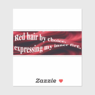Redhead Sticker 1