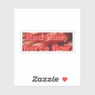 Redhead Sticker 2