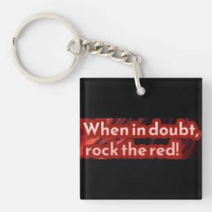 Redhead Sticker 4 Key Ring