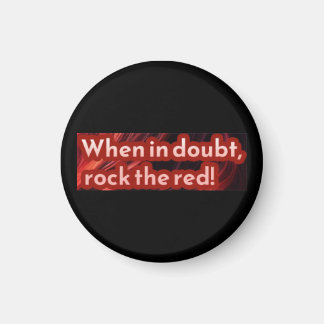 Redhead Sticker 4 Magnet