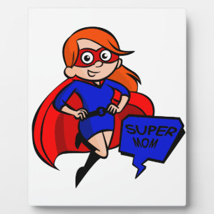 redhead super mum plaque