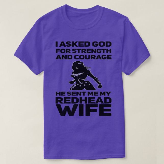 REDHEAD WIFE 1 T-Shirt (Design Front)