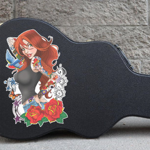 Redhead Woman Tattoos