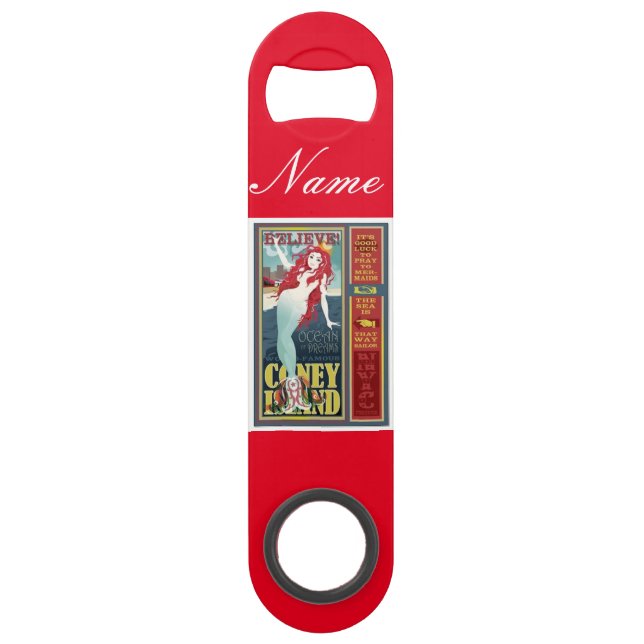 redheaded coney island mermaid (Front)