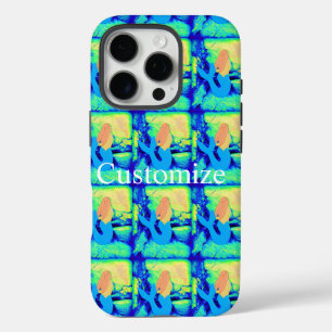 redheaded mermaid design iPhone 16 pro case