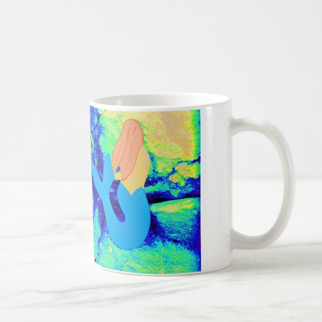 redheaded mermaid mug (Right)