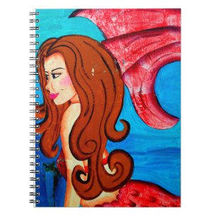 redheaded mermaid notebook
