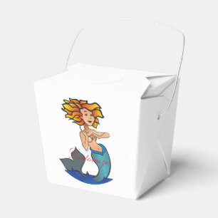 Redheaded Mermaid Thunder_Cove Favour Box