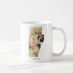 Redheaded Woodpecker - Customised Coffee Mug