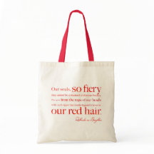 Redheads are Brighter: Fiery Tote