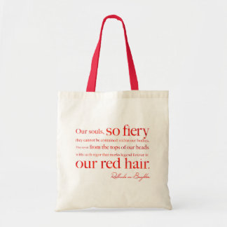 Redheads are Brighter: Fiery Tote