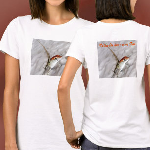 Redheads have More Fun photographic cute Lizard T-Shirt