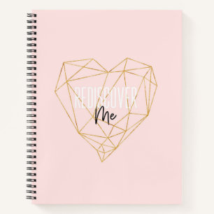 Rediscover Me Large Spiral Notebook