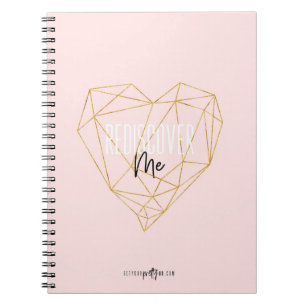 Rediscover Me Small Spiral Notebook