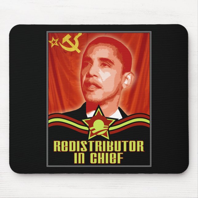 Redistributor In Chief Mouse Mat (Front)